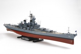 1:350 amerikai BB-62 csatahajó New Jersey-ben