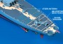1:350 amerikai BB-62 csatahajó New Jersey-ben