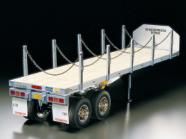 1:14 Tamiya platós félpótkocsi (készlet)