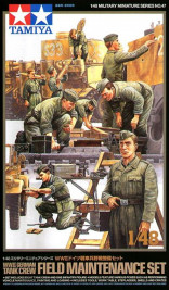 1:48 Német Tank Crew terepi karbantartó készlet (II. világháború)