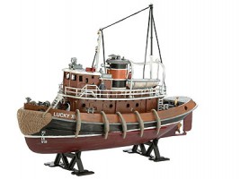 1:108 kikötői vontatóhajó, 231 mm