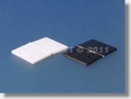 22x33 mm-es zsanér - 6 db.