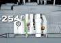 1:144 Deutsches U-Boot Type XXI belső térrel