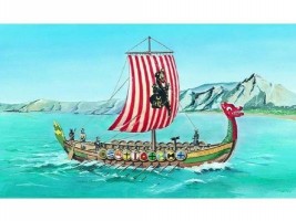 1:60 Viking hajó DRAKKAR