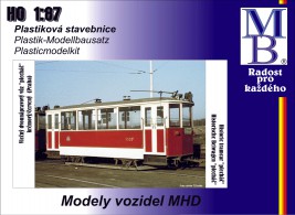 1:87-es készlet a Ringhoffer (Plecháč) történelmi villamoshoz, IV. korszak