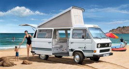 1:25 Volkswagen T3 lakókocsi