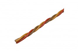 Szervokábel, sodrott PVC, 3×0,25 mm²