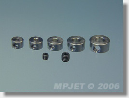Sárgaréz állítógyűrű 3,5 mm 4 db