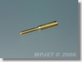 M2-es csatlakozó, átmérő 2 - gazdaságos (külső átmérő 3, h=22 mm)