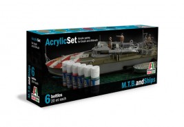 Acrylic Set M.T.B. and Ships 6x20ml