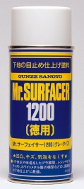 Mr. Surfacer 1200 - szürke szórófejes tömítőanyag 170ml