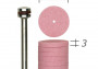 Csiszolókorongok átmérője 22x3 mm-es korund - 10 darabos készlet