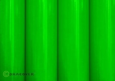 ORACOVER poliészter vasalható transzferfólia 2m (fluoreszkáló zöld)