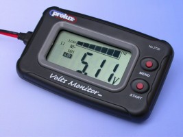 2720 DC 3,7 - 20 V LCD VOLTMÉRŐ