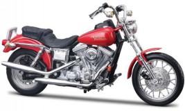 1:18 1997 FXDL Dyna Low Rider, HD állvánnyal