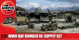 1:72 II. világháborús bombázó utánpótlás készlet