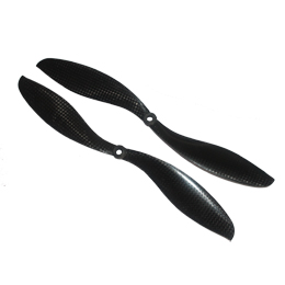 Karbon propeller pár multikopterekhez 10x4.5 (balkezes + jobbkezes)