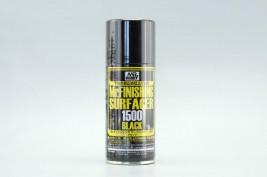 Mr. Finishing Surfacer 1500 Black – fekete szórófejes tömítőanyag (170 ml)
