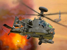 1:144 AH-64D Longbow Apache (Makettkészlet)