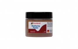 Humbrol Időjárásálló Por - Sötét Rozsda (45ml)