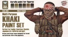 Andrea festékkészlet – Khaki festékkészlet (6 db)