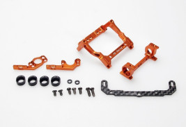 PN Racing Mini-Z MR02/03 93-102mm multimotor tartó (narancssárga)