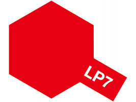 Tamiya Lacquer LP-7 festék – Tisztapiros (10 ml)