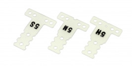 Kyosho Mini-Z RWD: FRP hátsó lengéscsillapító lemezszett 0.5 (MR-03MM/LM/MM2)