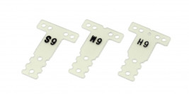 Kyosho Mini-Z RWD: FRP hátsó lengéscsillapító lemezszett 0.6 (MR-03RM/HM)
