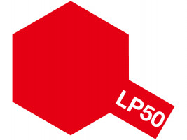 Tamiya Lacquer LP-50 festék – Élénkpiros (10 ml)