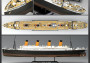 1:700 Titanic LED világítással