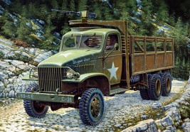 1:35 GMC 2 1/2 tonnás 6x6 tehergépkocsi
