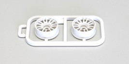 Mini-Z: Multi Wheel II N/Fehér Offset 1/RE30 (2 db)