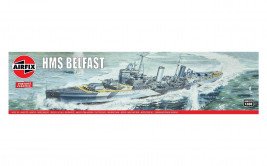 1:600 HMS Belfast (klasszikus katonai készlet)