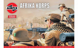 1:76 Afrika Korps (klasszikus készlet VINTAGE katonai)