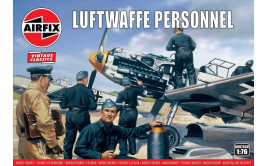 1:76 Luftwaffe Személyzet (Klasszikus Készlet VINTAGE Katonai)