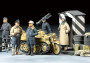 1:48 Luftwaffe Crew & Ketenkraftrad