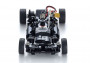 Mini-Z RWD McLaren P1 GTR fehér/piros KT-531P adóval