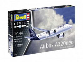 1:144 Airbus A320neo, Lufthansa új festés (Makettkészlet)