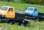 1:12 Kyosho Trail King EP övvel szerelt jármű, sárga (kész szett)