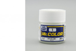 Mr. Color akrilfesték No. 001 – Fehér (10 ml)