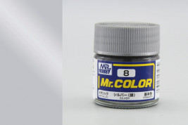 Color Mr. Color akrilfesték 008 – Ezüst (10ml)