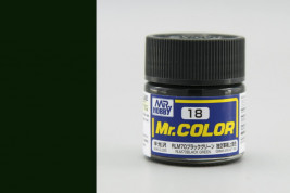 Color Mr. Color akrilfesték 018 – RLM70 Fekete Zöld (10ml)