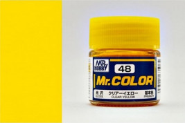 Color Mr. Color akrilfesték 048 – Átlátszó sárga (10 ml)
