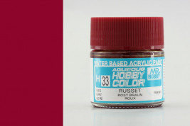 Hobby Color akrilfesték 033. sz. – Vörösbarna (10 ml)