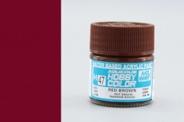 Hobby Color akrilfesték 047. sz. – Vörösbarna (10 ml)