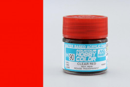 Hobby Color akrilfesték 090. sz. – Átlátszó piros (10 ml)