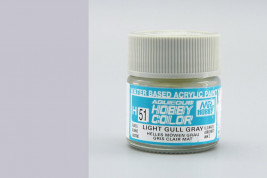 Hobby Color akrilfesték 051. sz. – Világos sirályszürke (10ml)