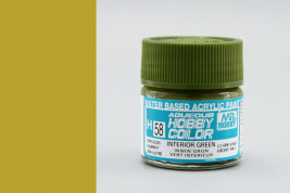 Hobby Color akrilfesték 058. sz. – Beltéri zöld (10 ml)