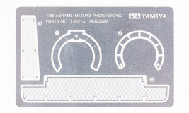 1:35 M1 A1/A2 Abrams - fotómaratott alkatrészek